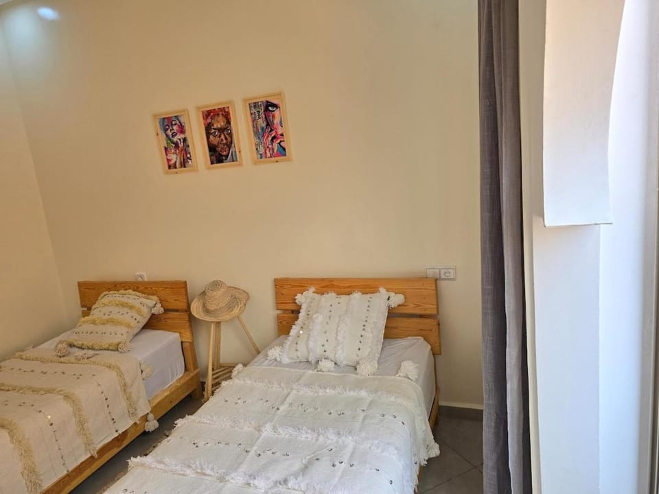 Blue Waves Tamraght, 2BR 2BA, with Rooftop Apartment in Souss-Massa