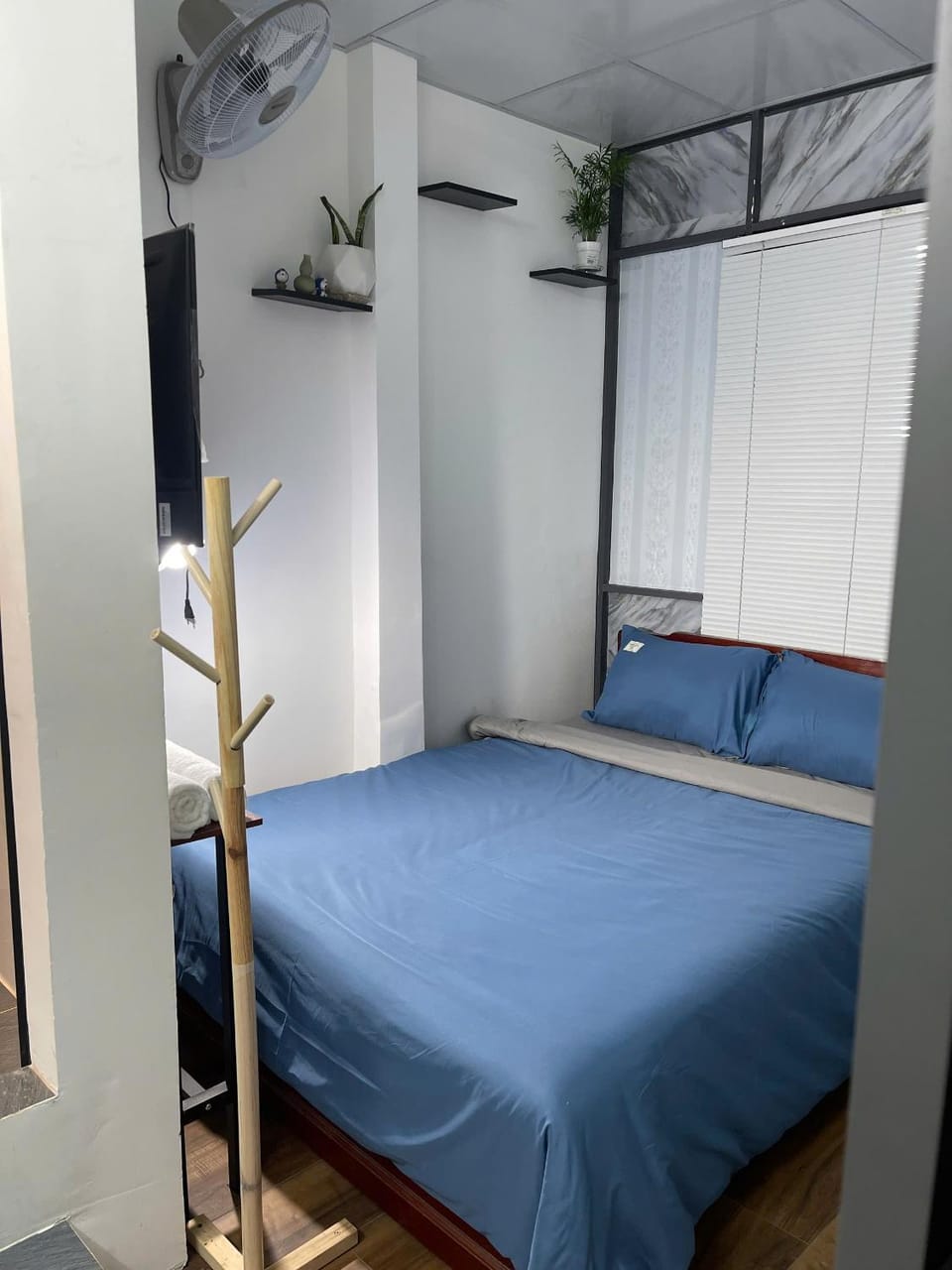 Bed, TV and multimedia, air conditioner