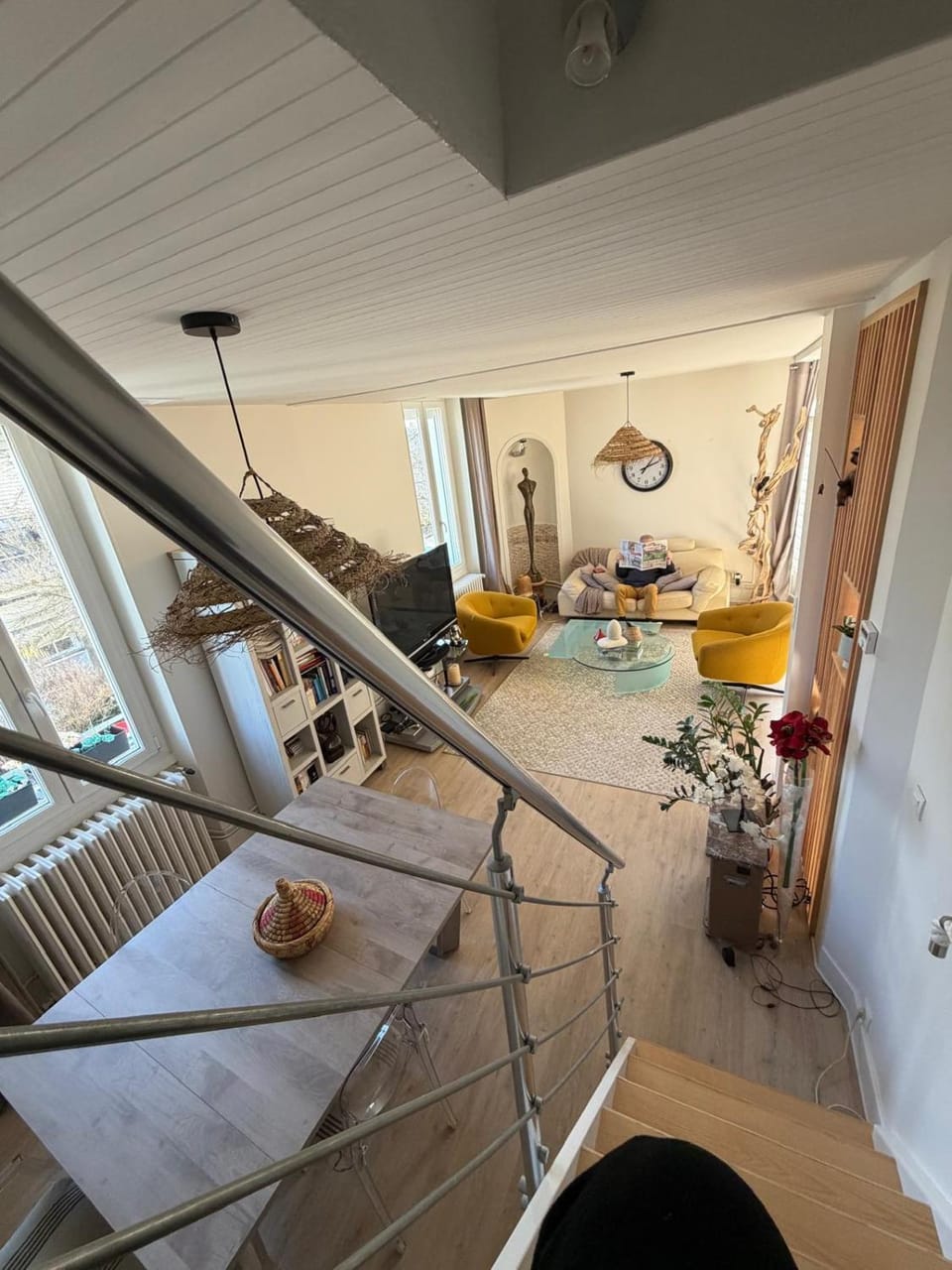 Grand Duplex spacieux en maison de ville Apartment in Dijon