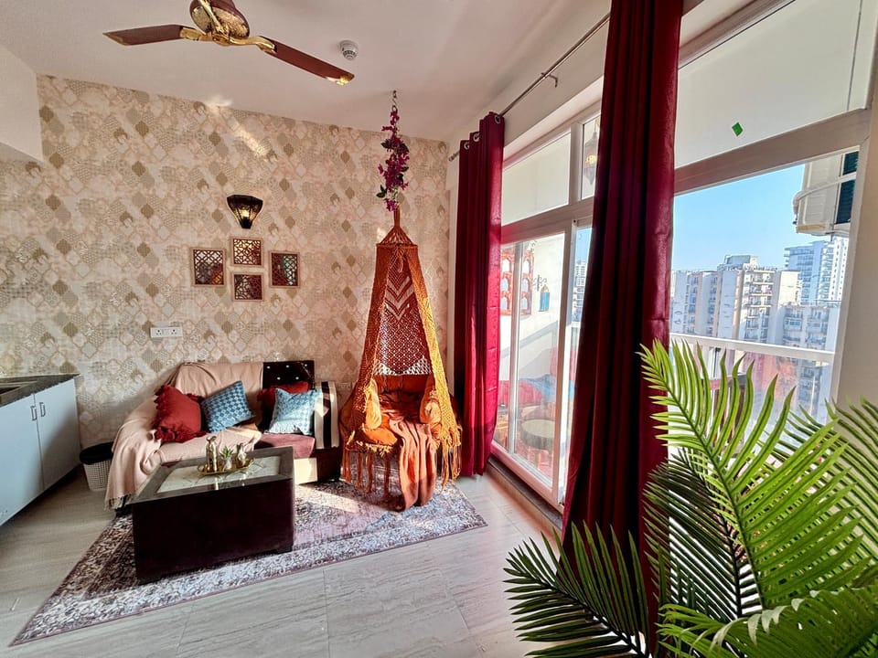 Royal Moroccan Escape in Noida Apartment in Noida