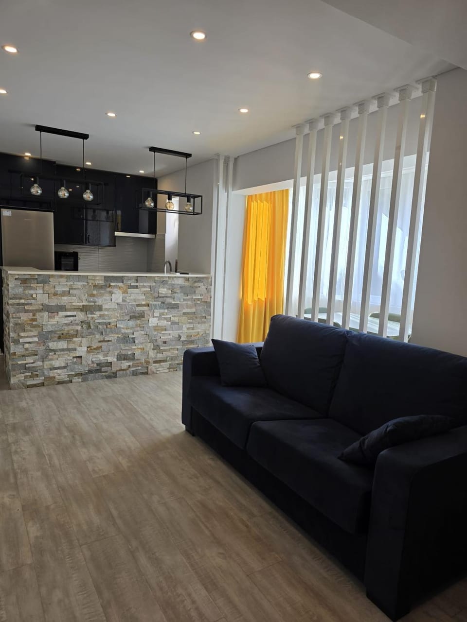 Kitchen or kitchenette, Living room