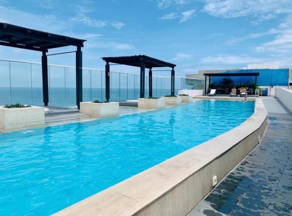 Natural landscape, Sea view, Swimming pool