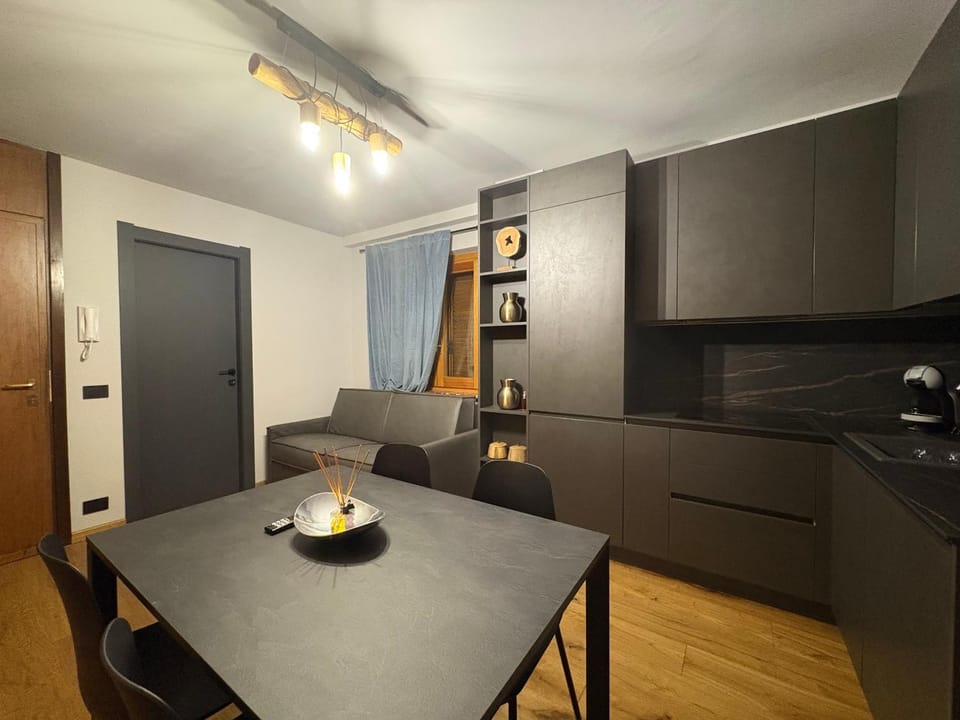 Living room, kitchen