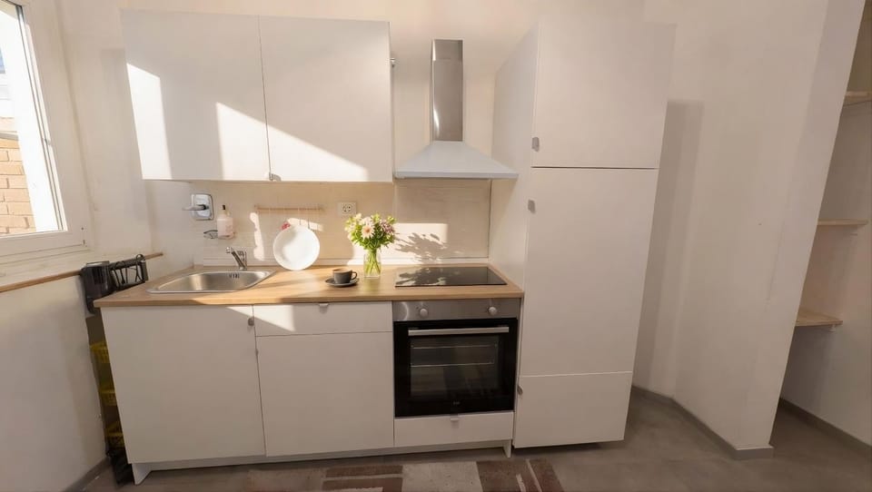 Communal kitchen, oven, stove, stove, kitchen, kitchen