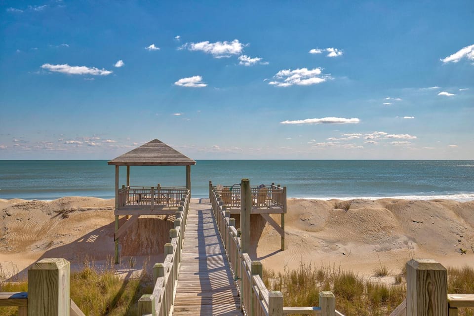 NTB1198 Sound & Sea House in North Topsail Beach