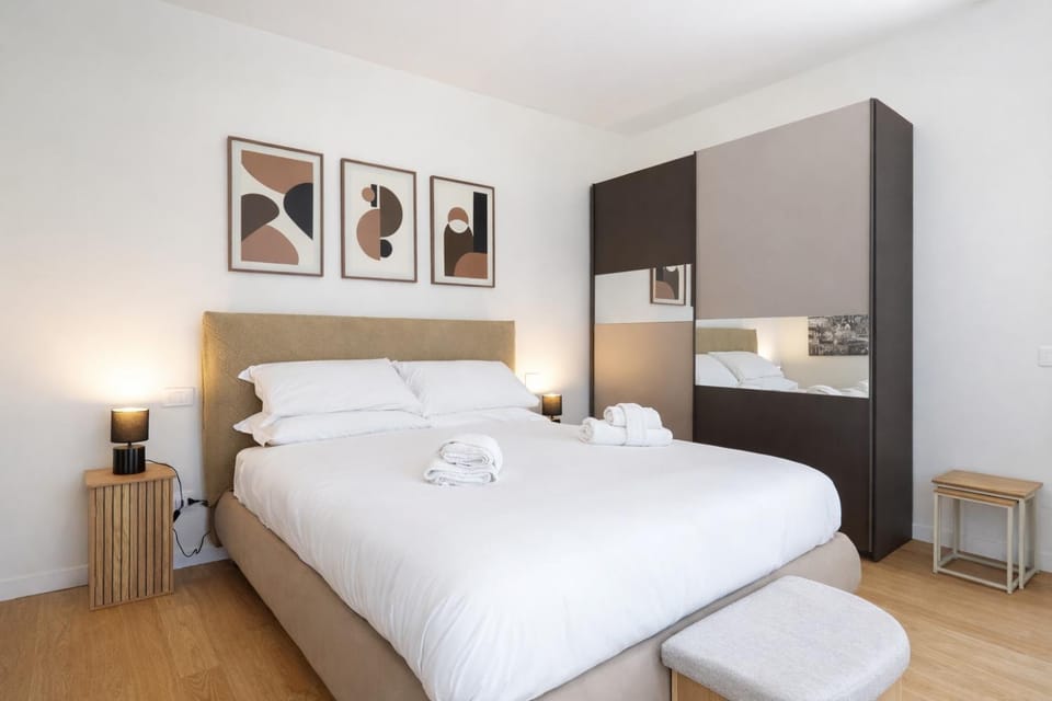 Bed, Kitchen or kitchenette, Photo of the whole room, Bedroom, towels