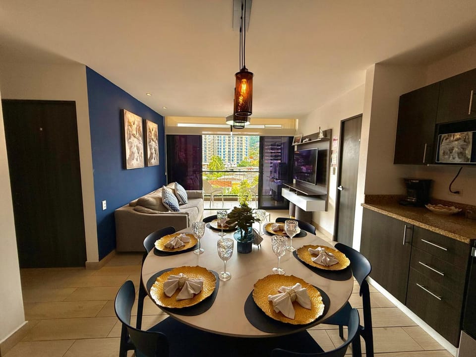 Living room, Seating area, Dining area