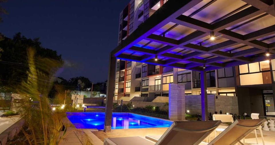 Property building, Swimming pool