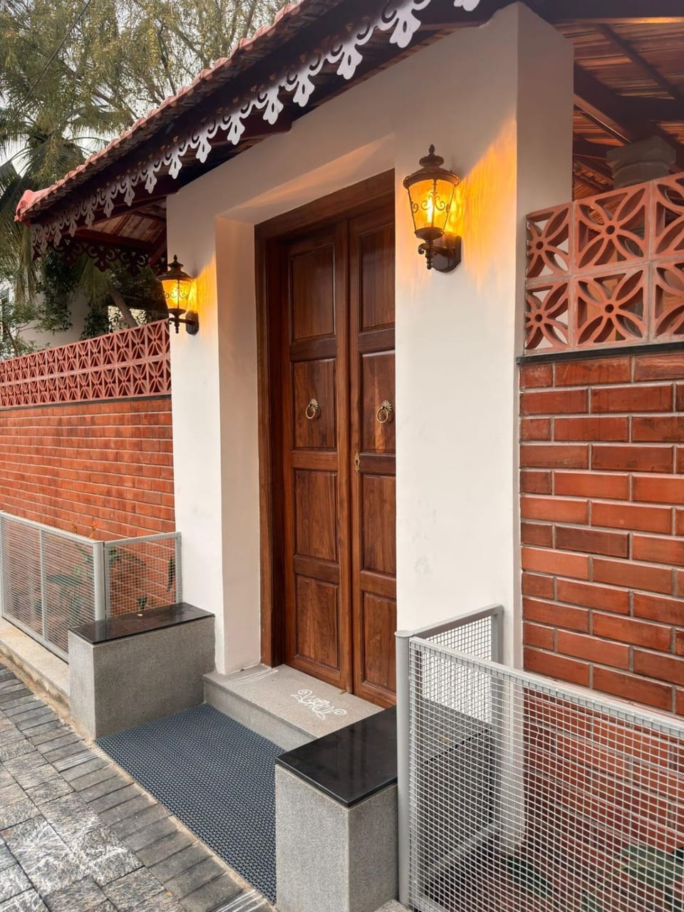 Authentic Chettinad Heritage in Heart of Karaikudi Villa in Tamil Nadu