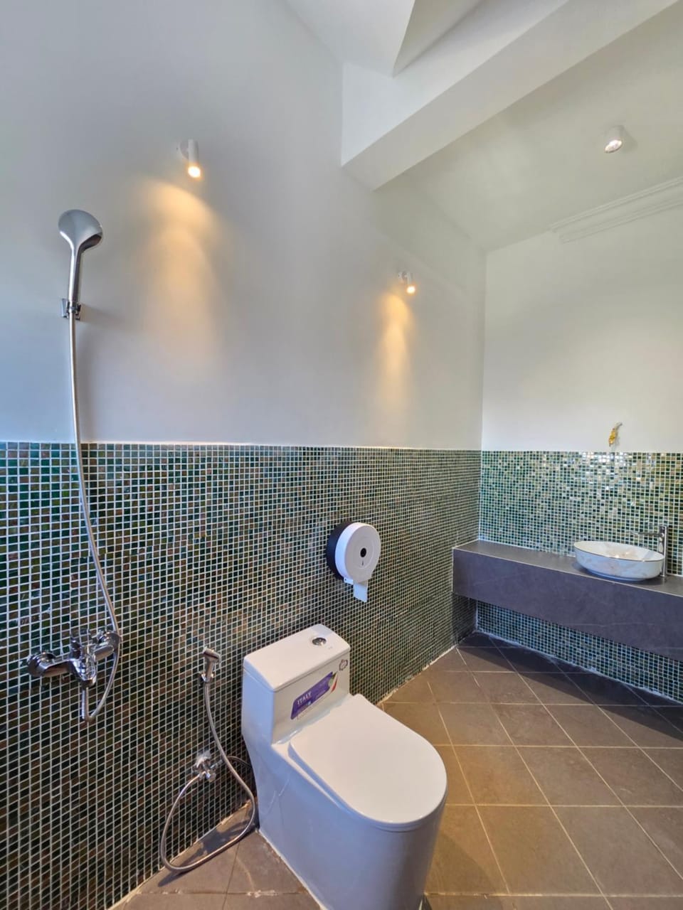 Shower, Toilet, Bathroom, towels