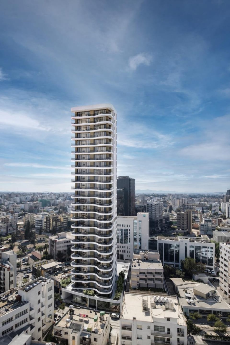 Property building, City view