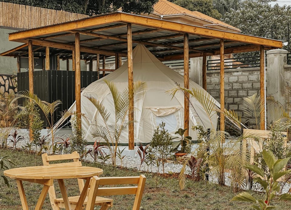 Banana Gardens Private Tropical Garden Glamping, Kampala Luxury tent in Kampala