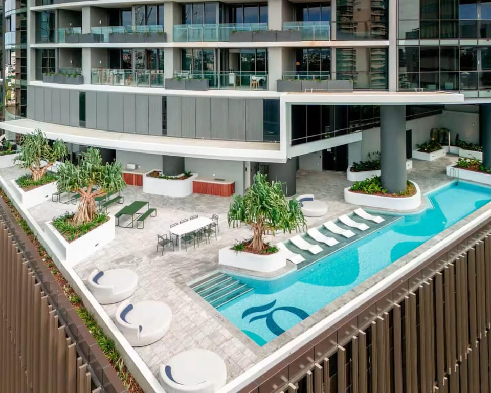 Property building, View (from property/room), Pool view, Swimming pool