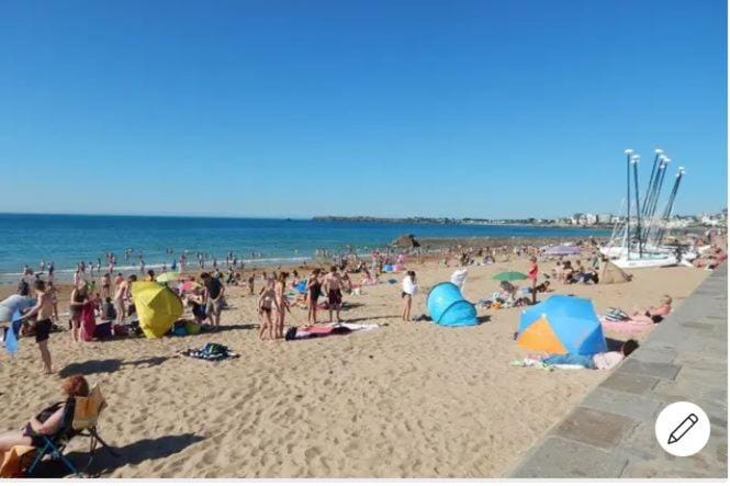 ST Malo Bel appartement plain -pied 300 m gare prés plage du sillon intramuros Apartment in St-Malo