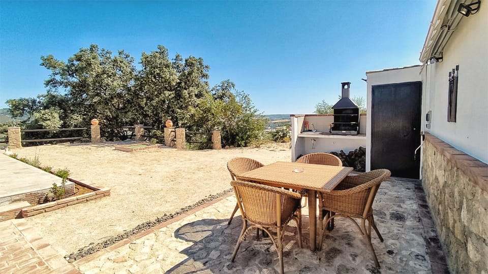 Patio, Day, BBQ facilities, Dining area