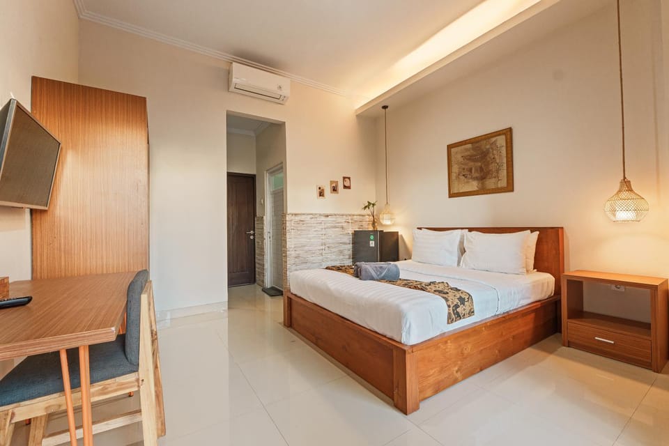 Bed, TV and multimedia, Photo of the whole room, Seating area, Evening entertainment, wardrobe, air conditioner