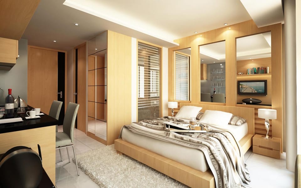 Bed, Bedroom