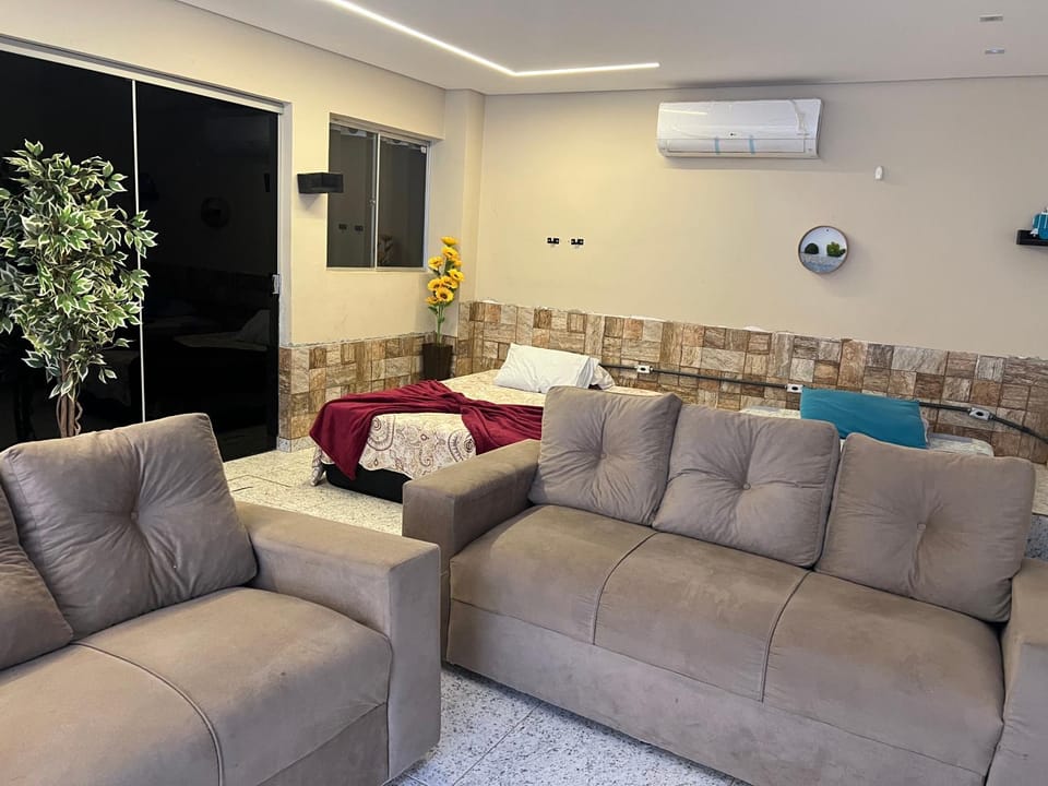 Living room, air conditioner