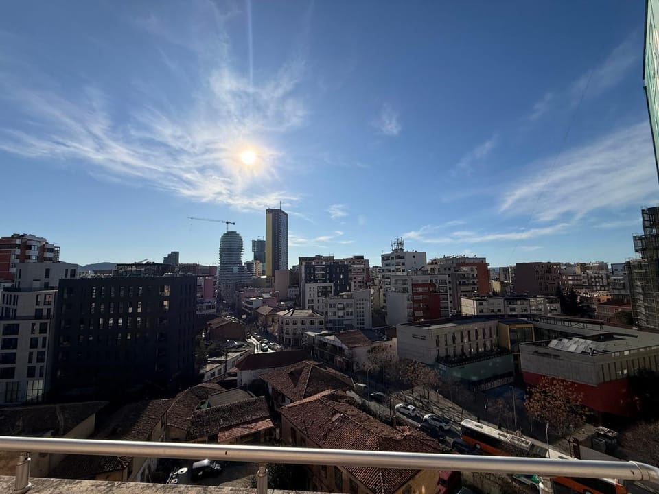 City Center Apartment with Huge Terrace & View Apartment in Tirana