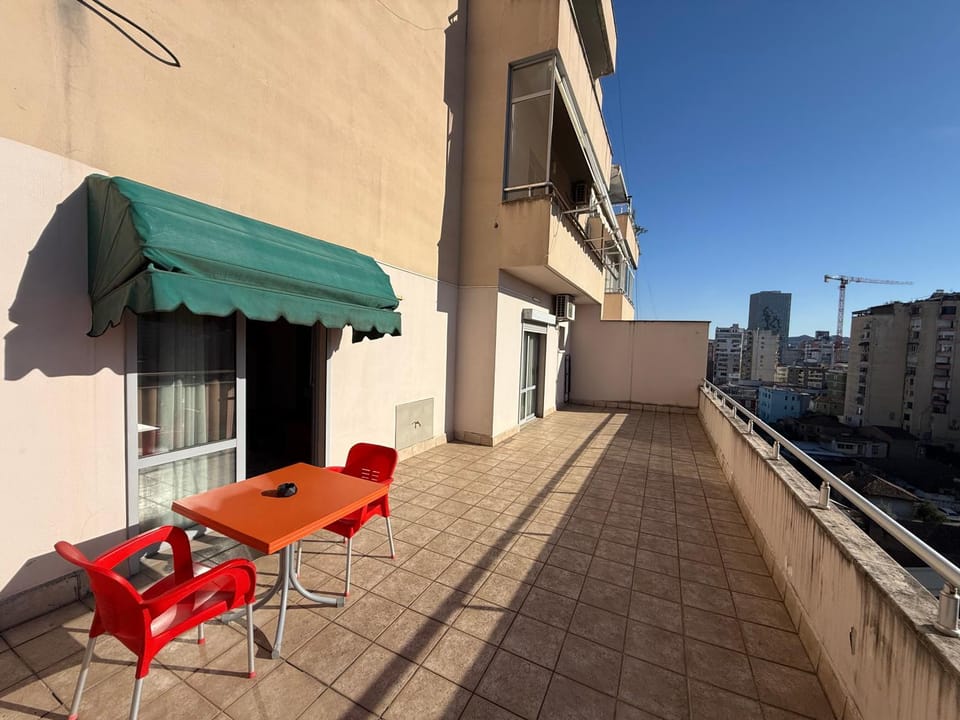 City Center Apartment with Huge Terrace & View Apartment in Tirana