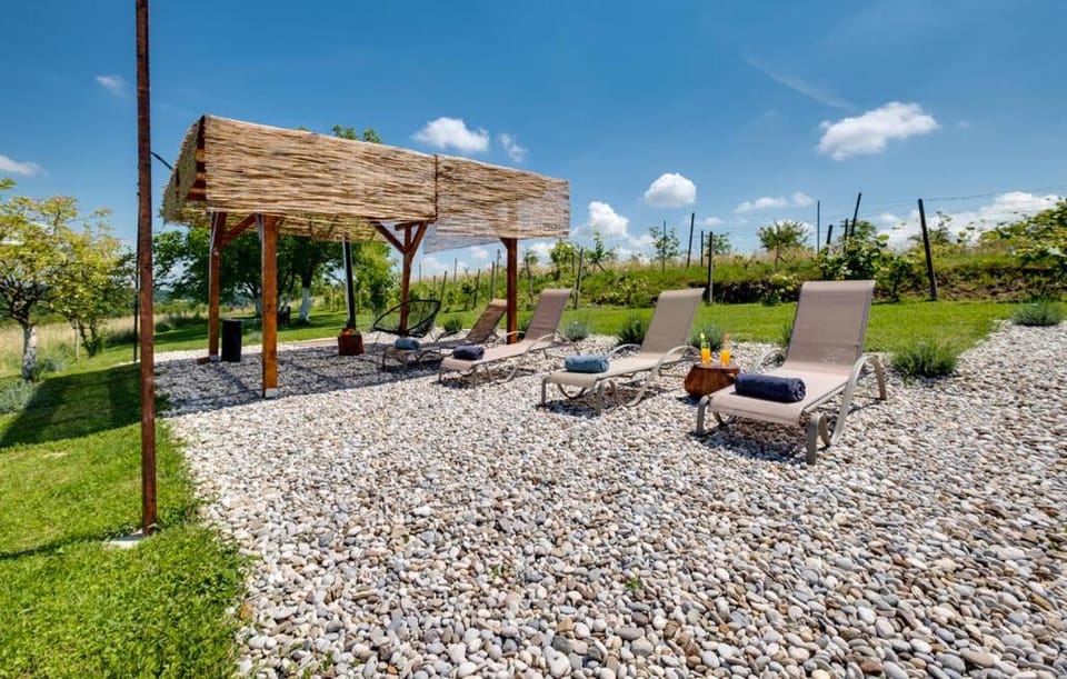 Kuća za odmor s bazenom i panoramskim pogledom - Terrace by David Chalet in Croatia