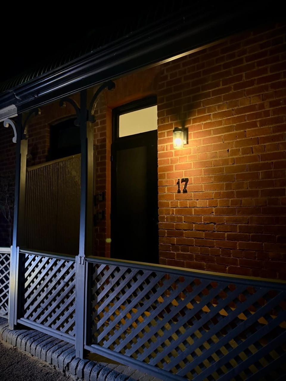 Facade/entrance, Night