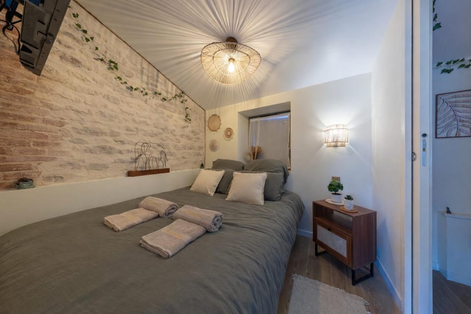Le Rêve Balinais - Jacuzzi - Love Room Apartment in La Tranche-sur-Mer