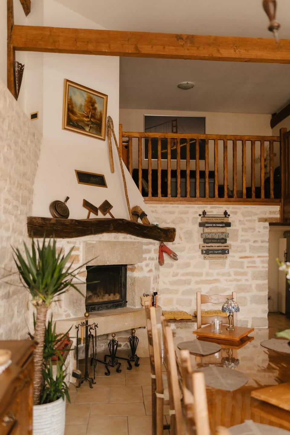 Dining area