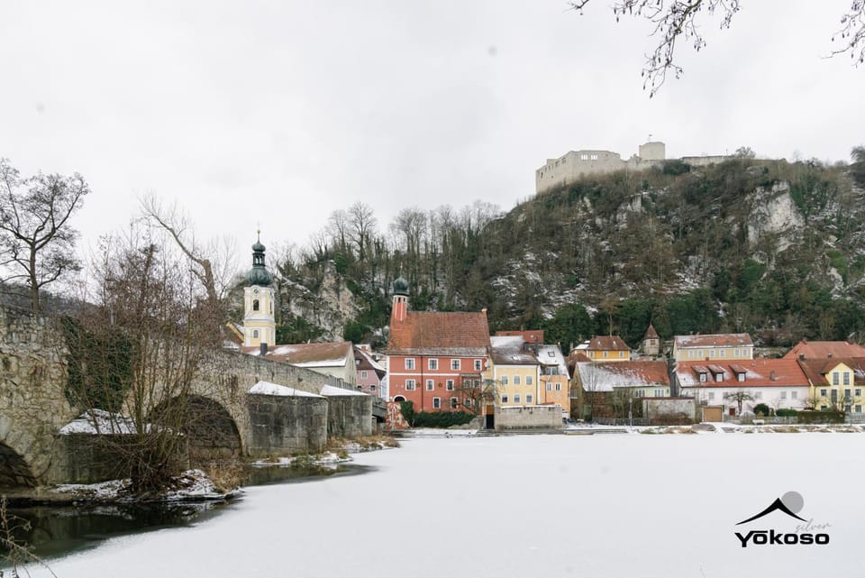 Natural landscape, Winter, Mountain view