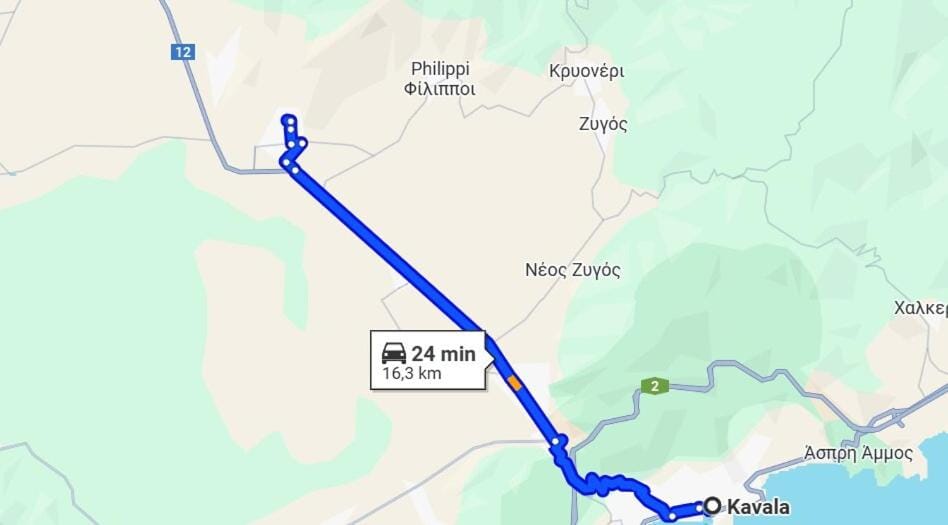 Cozy AppArt I 3 min to ancient Philippi and mudbaths Apartment in Decentralized Administration of Macedonia and Thrace