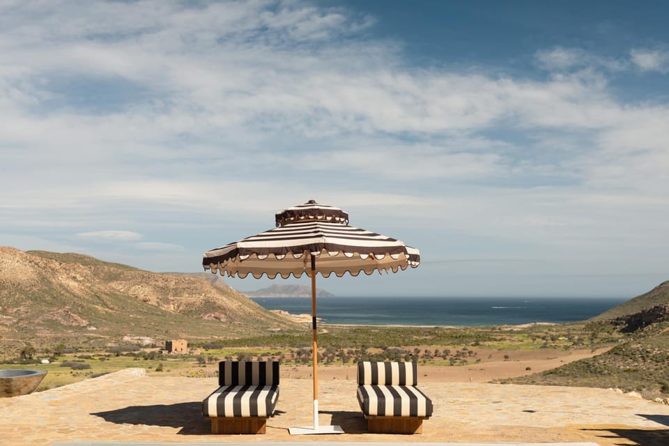 Natural landscape, Mountain view, Sea view, sunbed