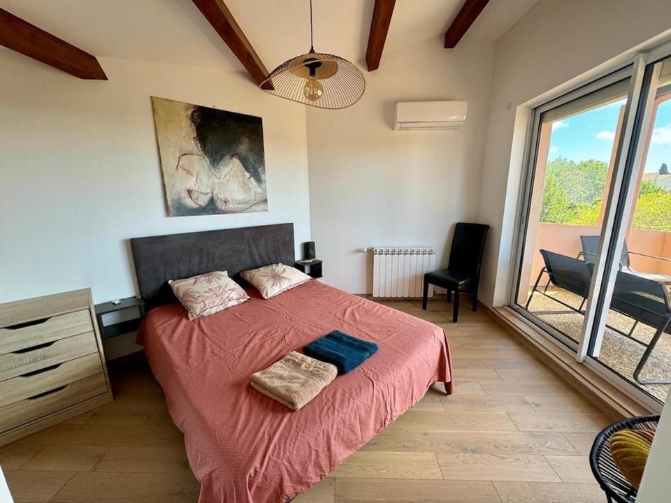 Villa Les Amandiers Clim Piscine 5ch Villa in Portiragnes