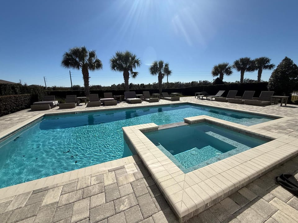 Hot Tub, View (from property/room), Swimming pool