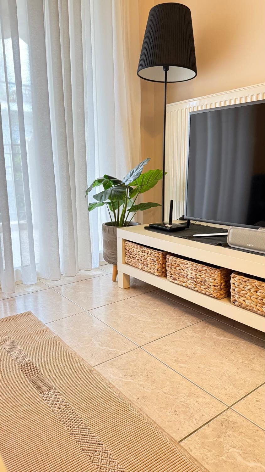 White studio Apartment in Halkidiki