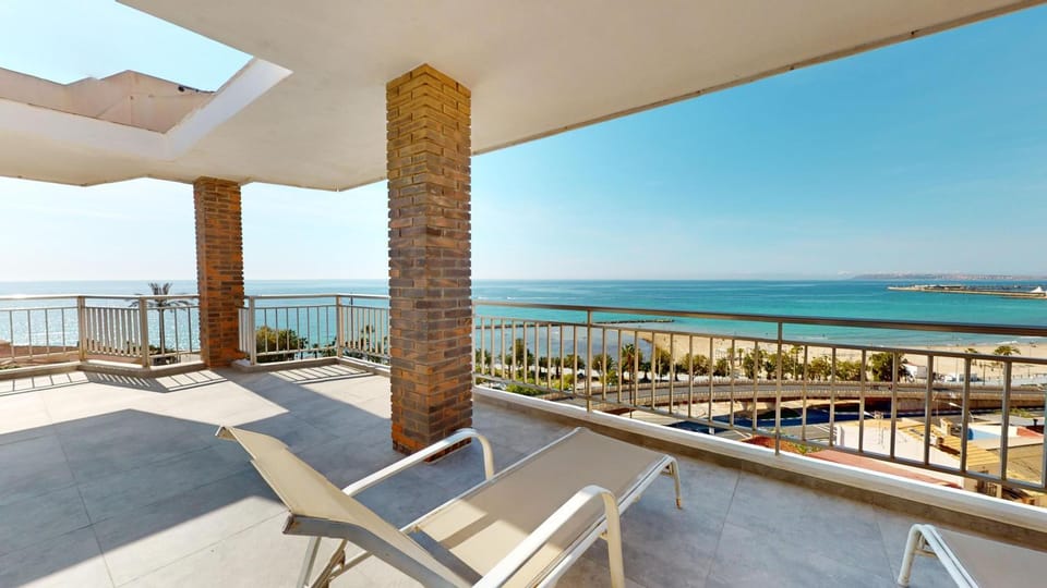 Bird's eye view, Balcony/Terrace, Balcony/Terrace, Beach, Sea view