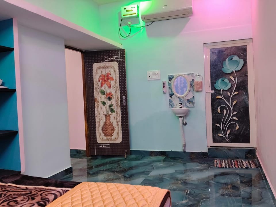 Bedroom, air conditioner