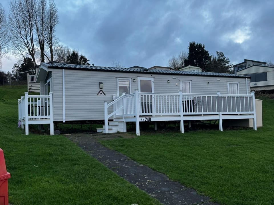 Arran View Caravan House in Scotland