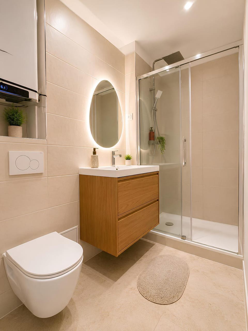 Shower, Bathroom