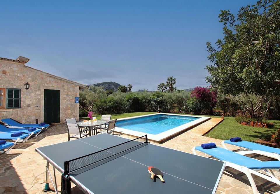 Property building, Living room, Swimming pool