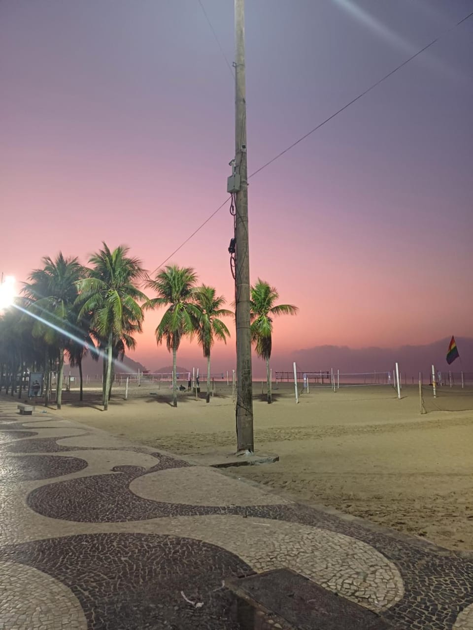 Natural landscape, Beach, Sunrise