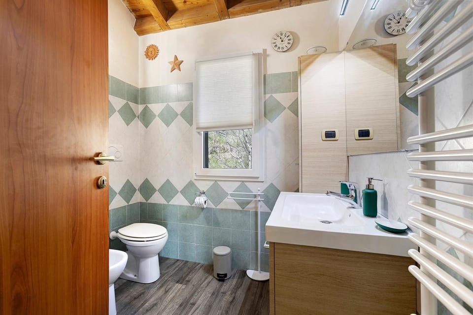 Bathroom, Living room