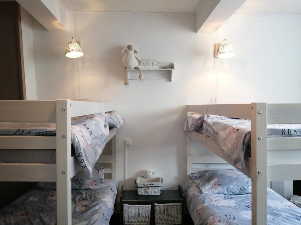 Photo of the whole room, Bedroom, bunk bed