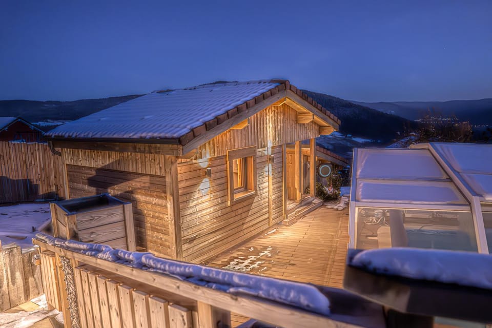 Chalets Spa Panoramiques des 3 Vallées Chalet in Vosges