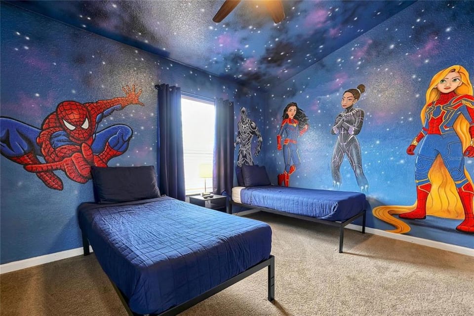 Windsor Hills Marvel Themed Home with Private Pool House in Windsor Hills