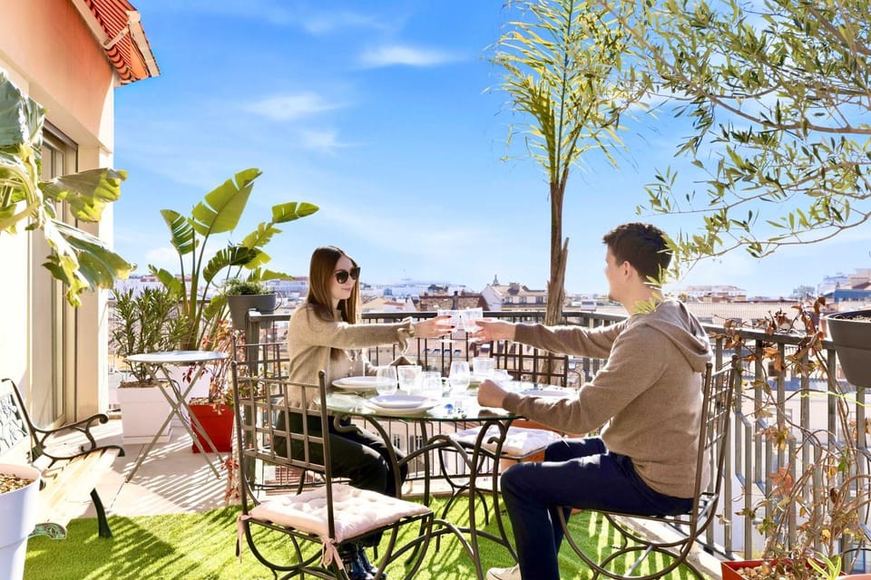 Patio, Garden, View (from property/room), Balcony/Terrace, Dining area, City view