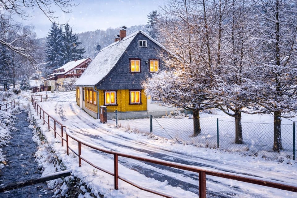 Property building, Winter