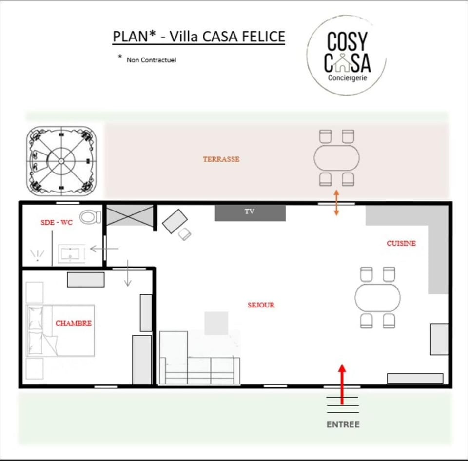 Casa Felice, Bergerie en pierre, jacuzzi, jardin Villa in Zonza