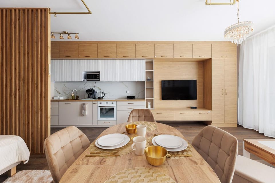 Living room, Dining area, kitchen