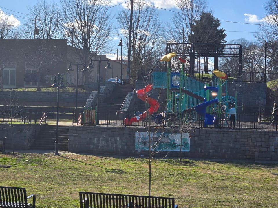 Natural landscape, Children play ground, Landmark view