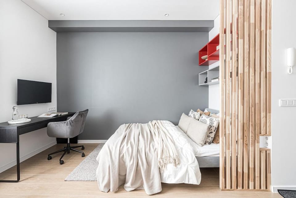 M-Size Modern Studio City Center Apartment in Vilnius